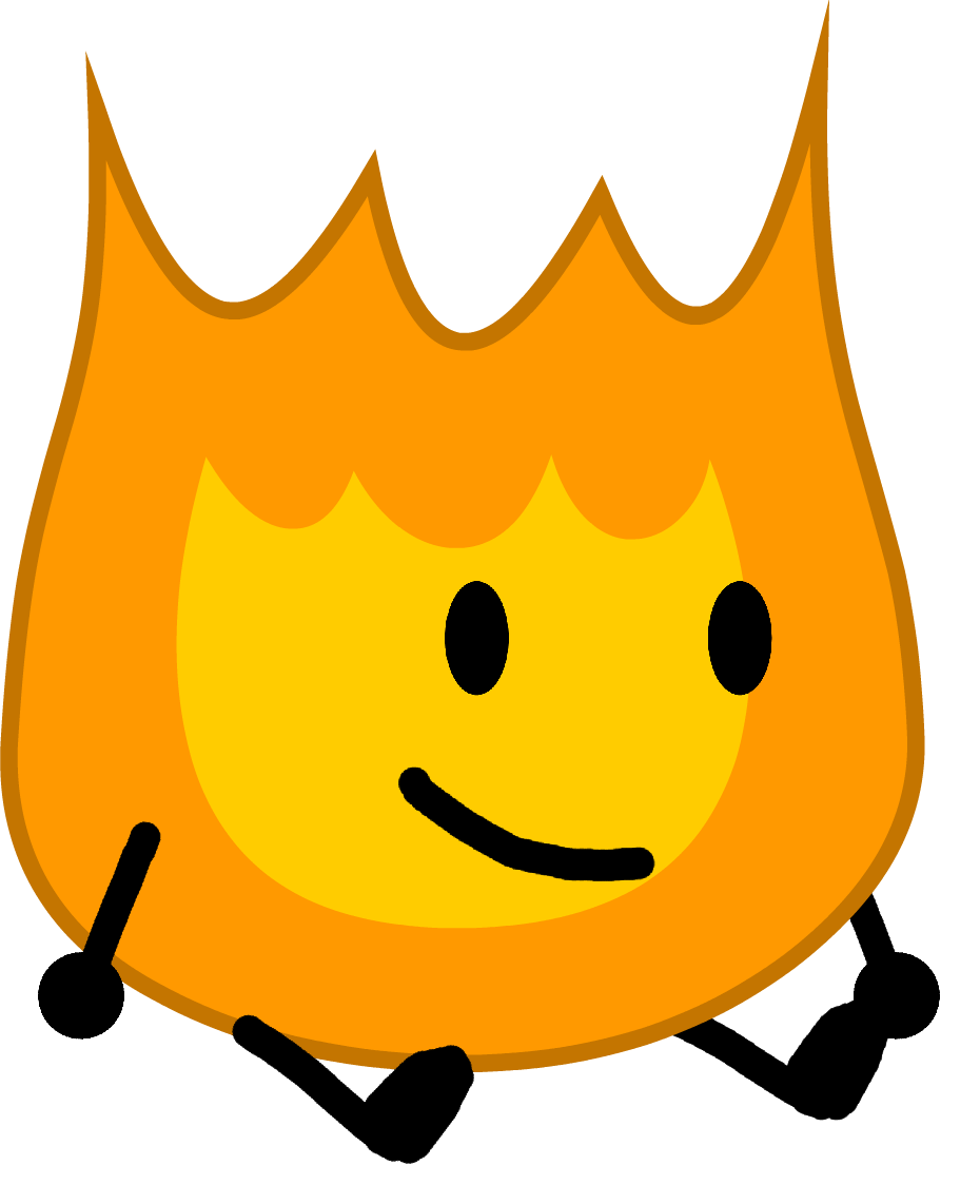 Firey Behind Firey BFB pose remade by JM66AmazingArt on DeviantArt