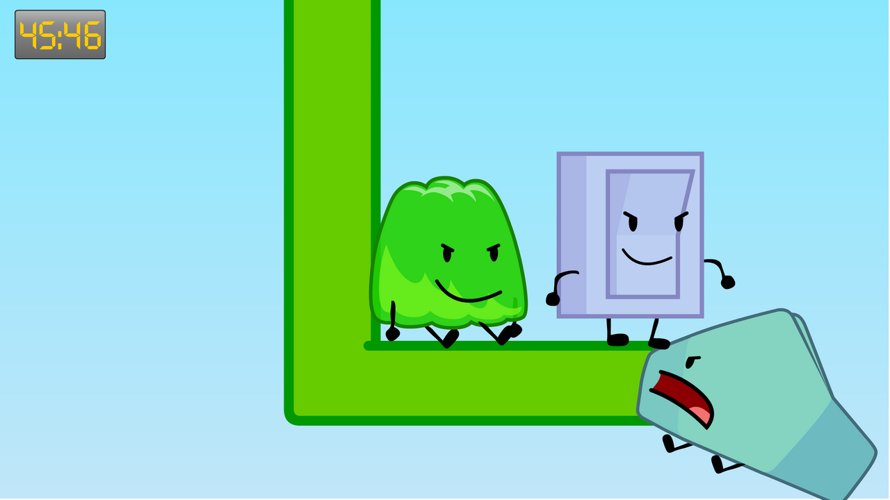 BFDI scene edited by AquaDiamondDA on DeviantArt