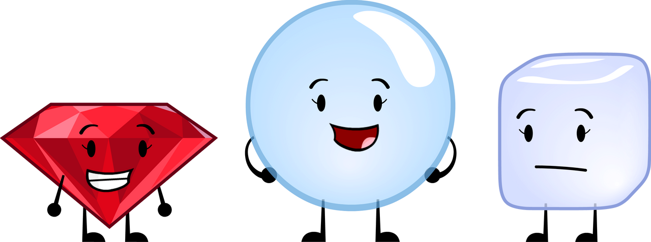 Ruby, Bubble, and Ice Cube by JM66AmazingArt on DeviantArt