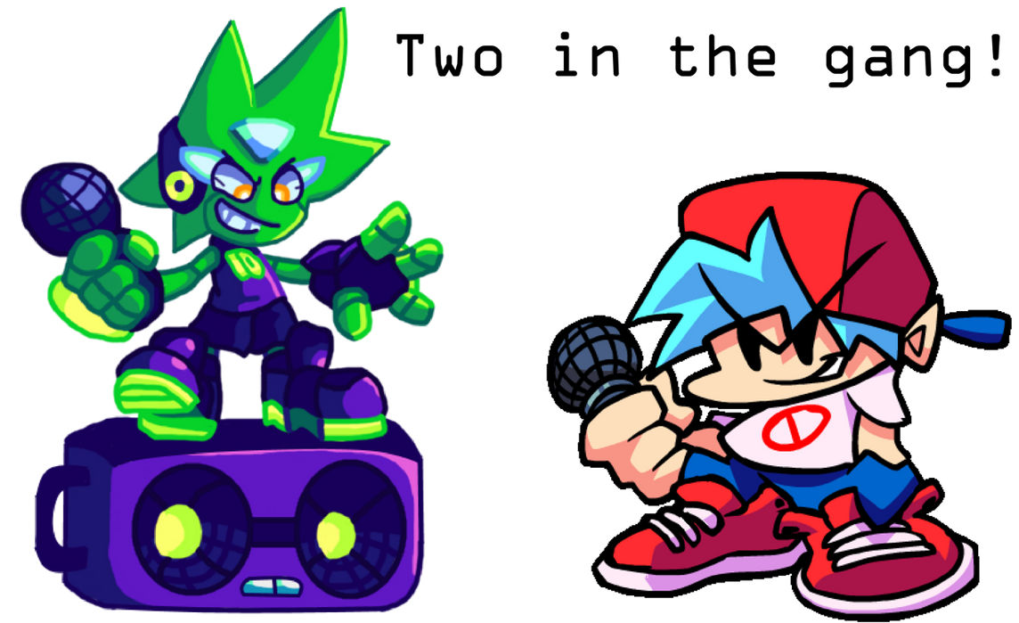 Advent Neon and Boyfriend (FNF) by JhonneMaster66 on DeviantArt