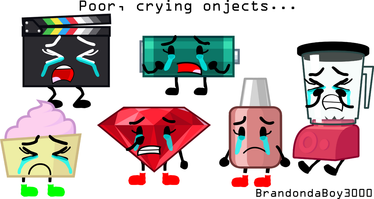 Poor, crying objects... by AquaDiamondDA on DeviantArt