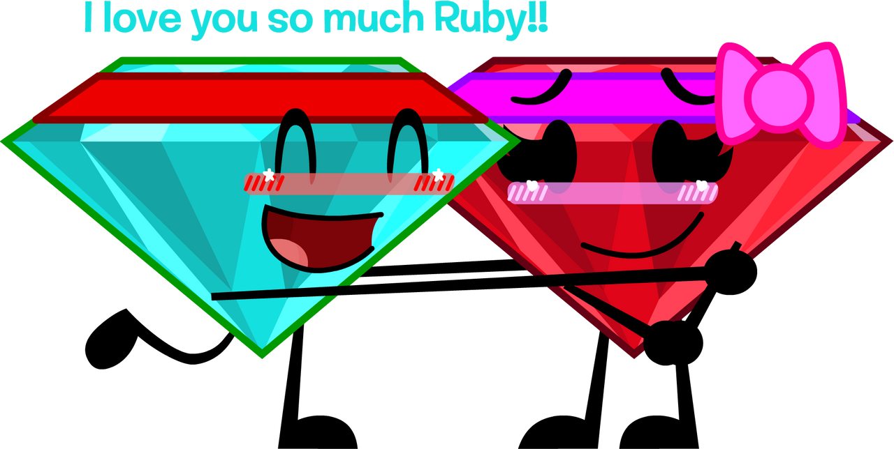 Me hugging Ruby! by AquaDiamondDA on DeviantArt