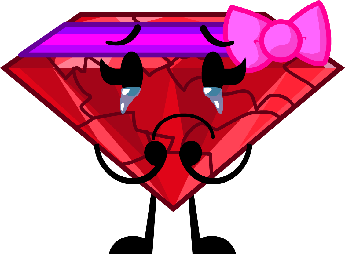 Ruby is all cracked now!... by AquaDiamondDA on DeviantArt