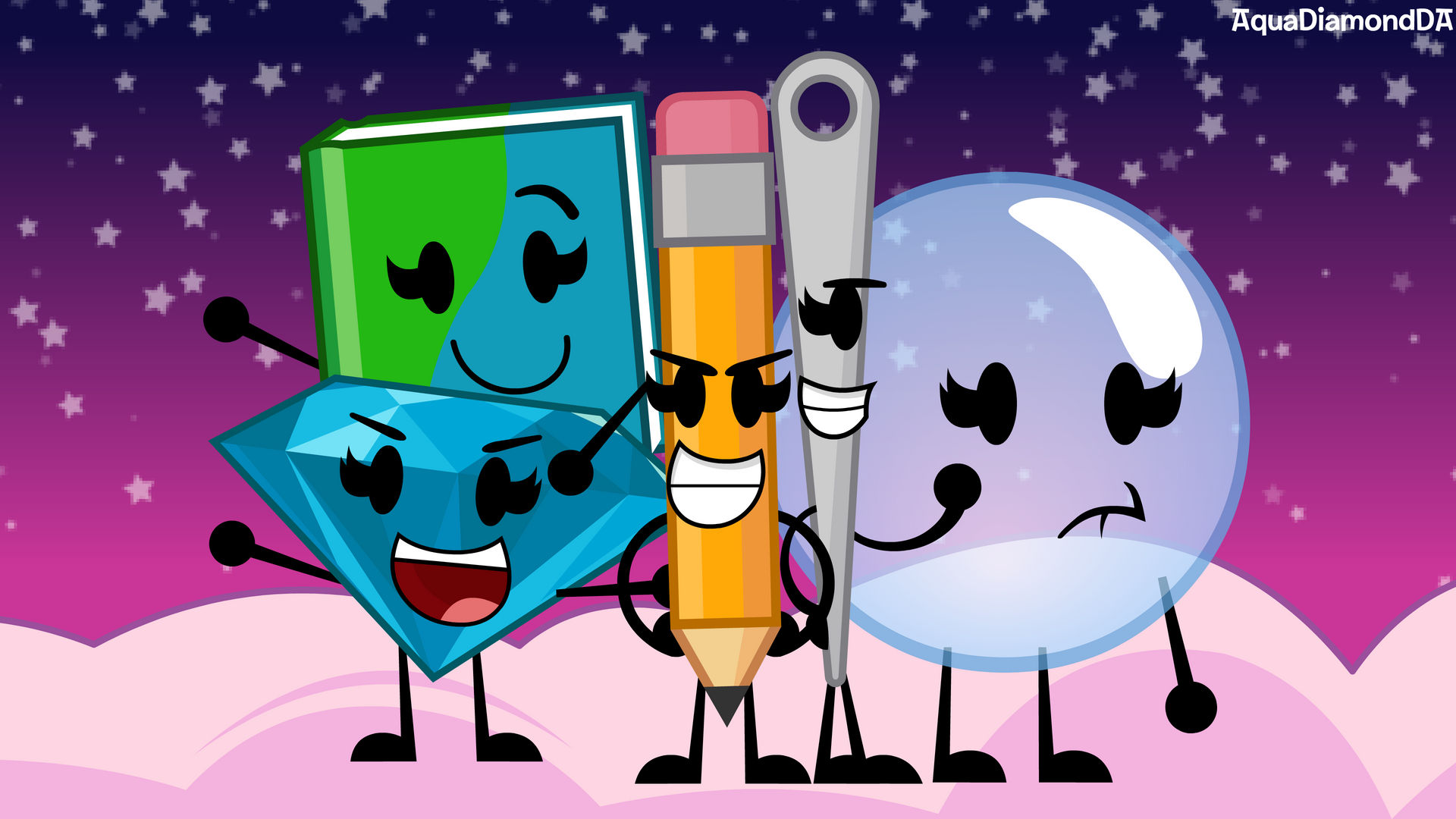 BFDIA 14 Screenshot Redraw by AquaDiamondDA on DeviantArt