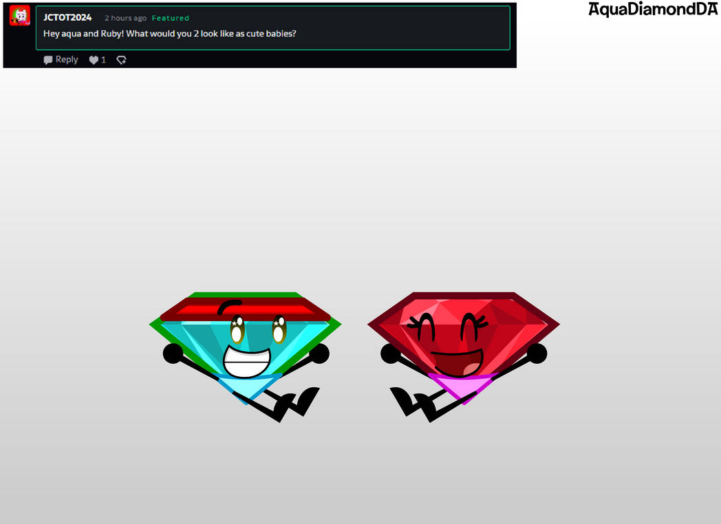 Ask or Dare: Aqua Diamond and Ruby #22 by AquaDiamondDA on DeviantArt