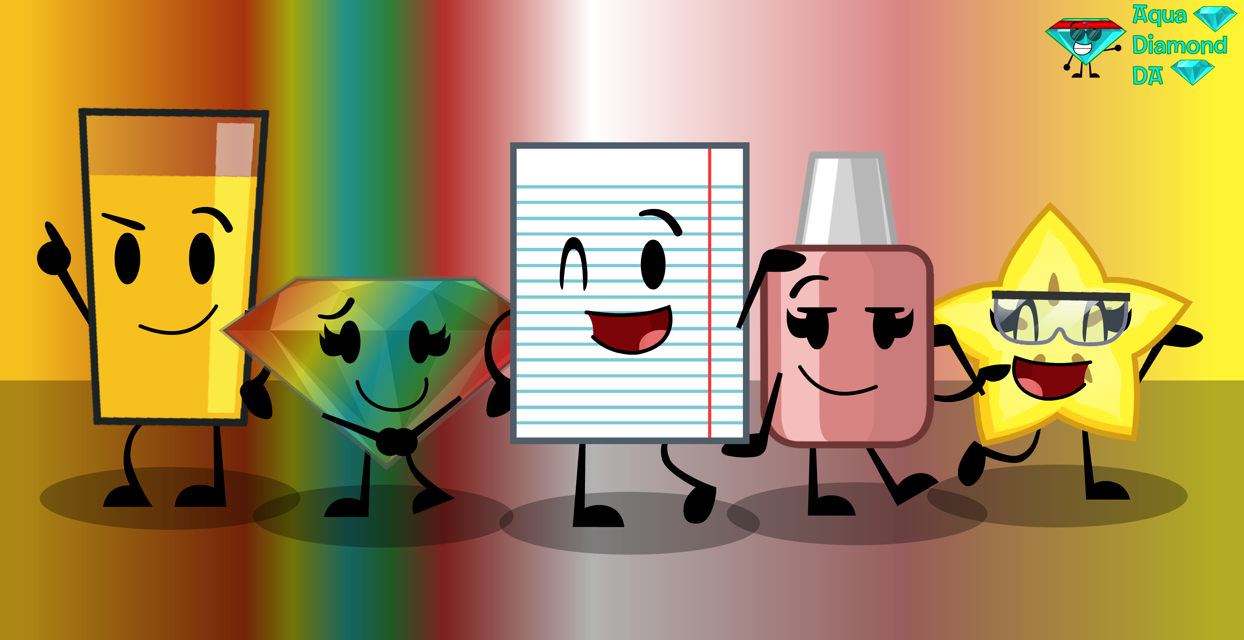 Random Variable Objects 5 Random Object Show Characters! by AquaDiamondDA on DeviantArt