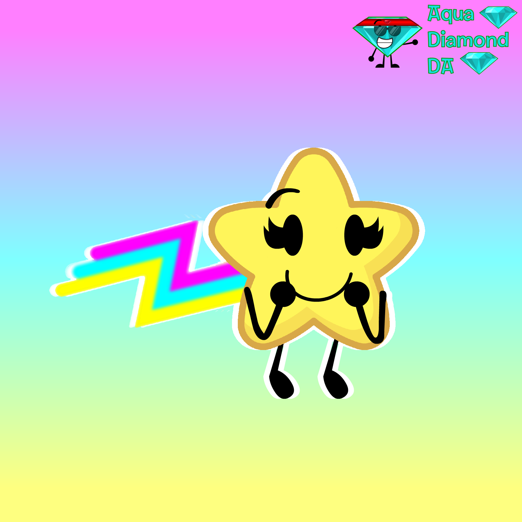 Rainbow Star from OFA by AquaDiamondDA on DeviantArt