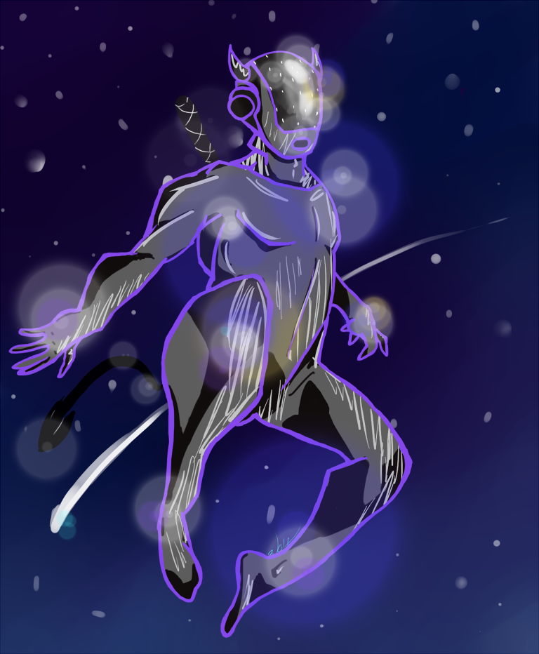 A Warframe inspired free art