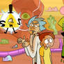 Rick and Morty in Dorito Land