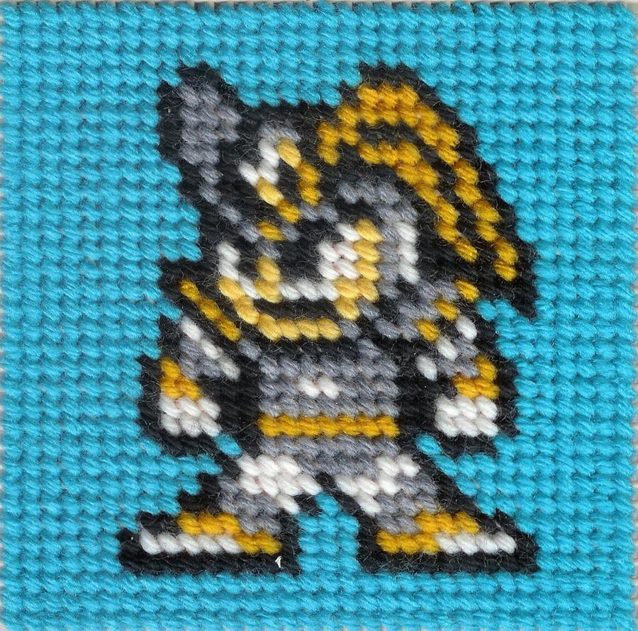 SWN. 001: Bass Cross Stitch