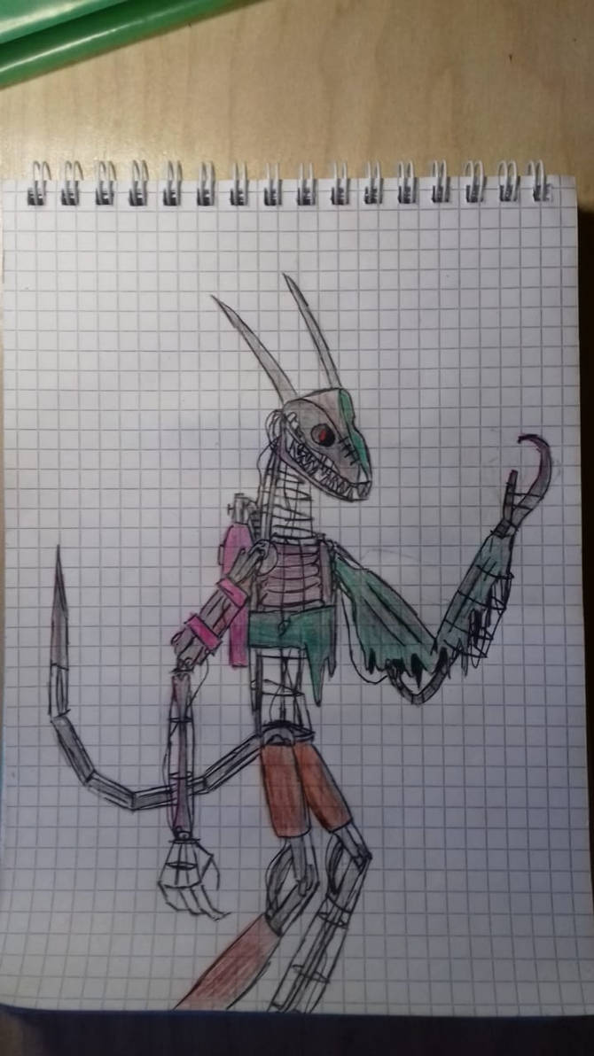 Scrap Demon Deviantart Scrap demon by Nazerotell on DeviantArt