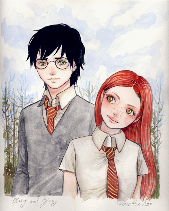 Harry Potter and Ginny Weasley