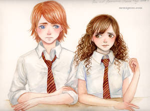 Ron and Hermione -accuareil-