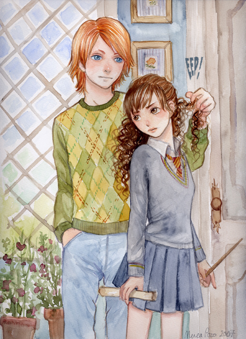 Ron and Hermione -accuareil- 2