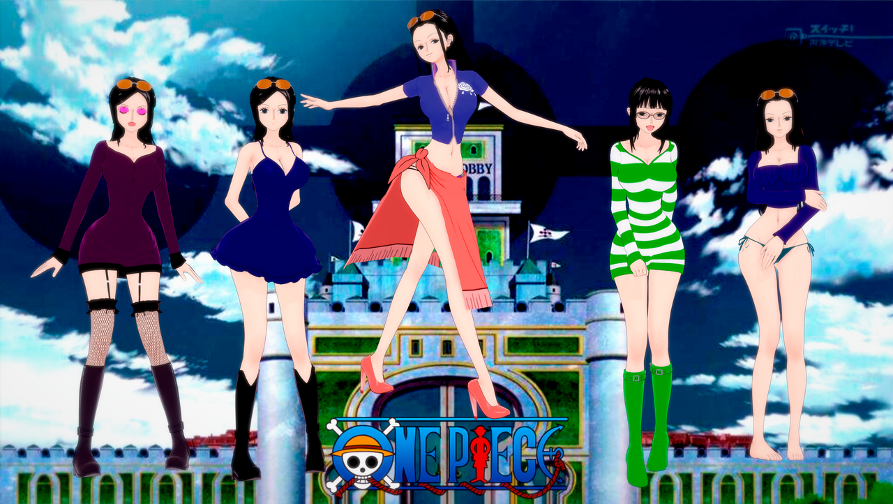 Nico Robin Koikatsu custom Character by Nikr3D on DeviantArt