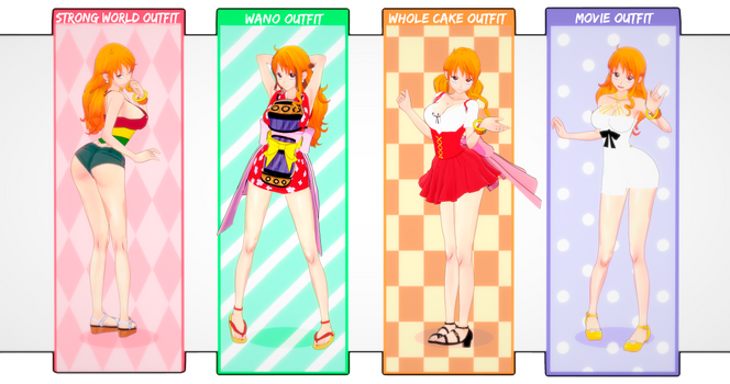 Nami Outfits part 2