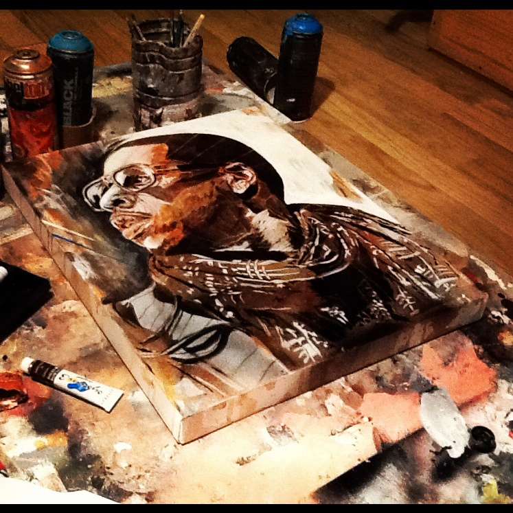 Jay Z painting