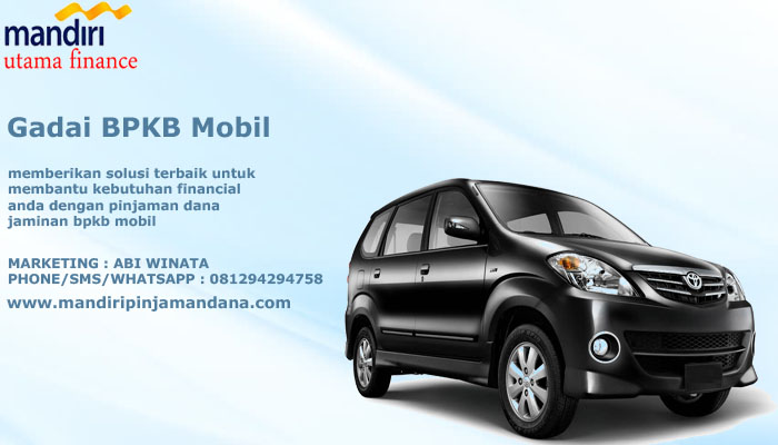 Gadai Bpkb Mobil Mandiri Pinjaman Dana by mandiripinjamandana