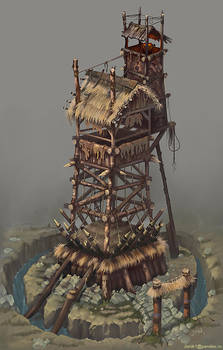 A tower for the bad guys.