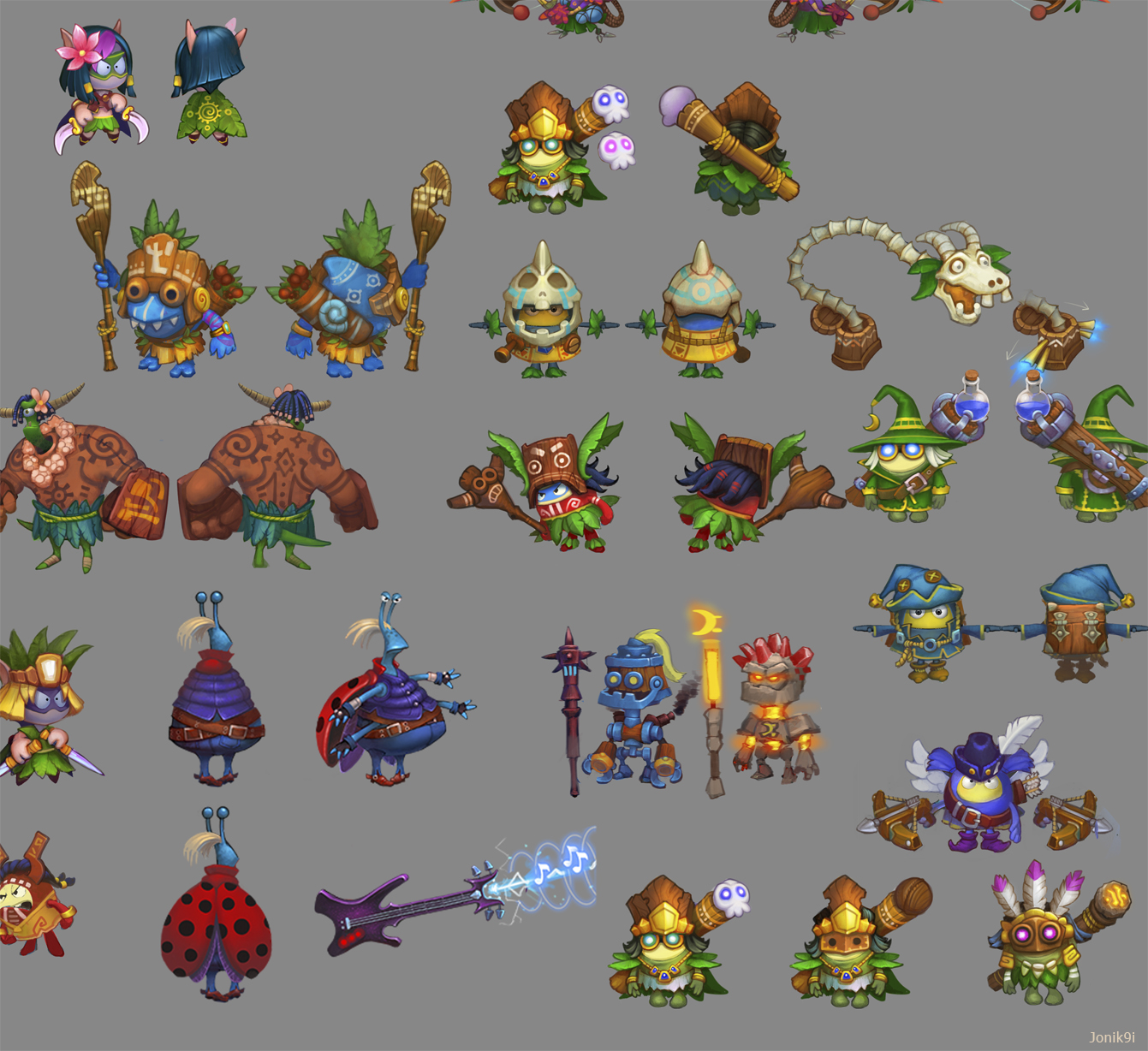 Games Characters. Deviantart Concepts for game characters 4 by Jonik9i on DeviantArt