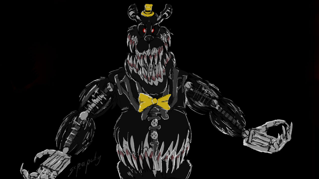 Five Nights at Freddy's 4 Nightmare Animatronics, Fred Bear transparent  background PNG clipart