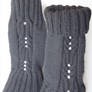 Hand-knitted Legwarmers  Knit boots cover