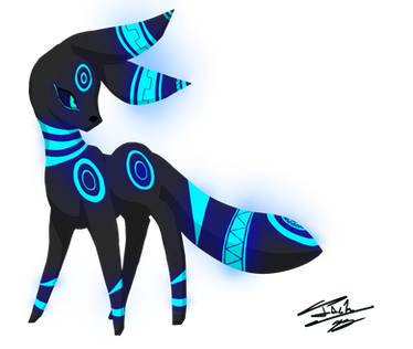 .:Pokemon Redesign:. Umbreon Shiny