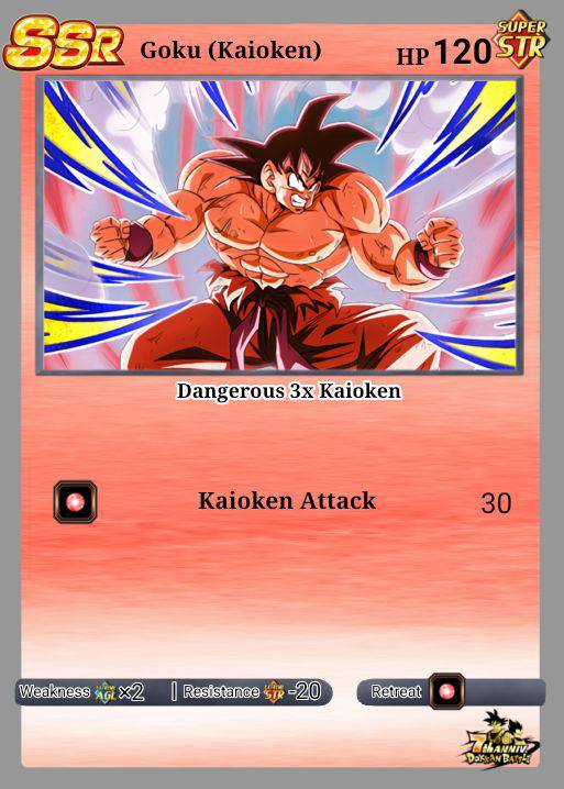 Pokemon goku super saiyan blue kaioken