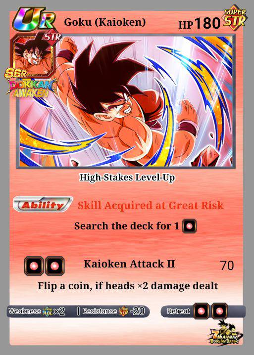 Dragon Ball Super Panini 1S02 - Goku Level 2 by kaufmanondemand on  DeviantArt