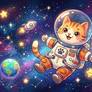 Kitten in Space