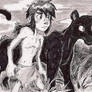 Jungle Book - Mowgli and Bagheera