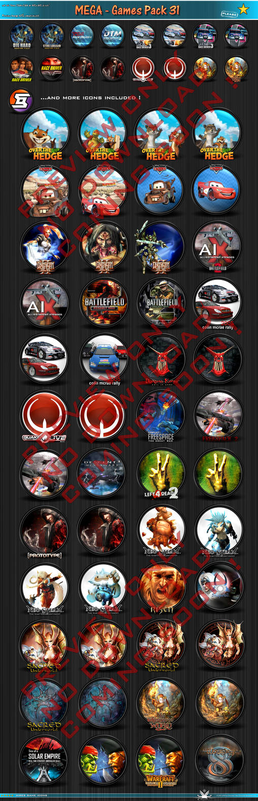 MegaGamesPack 31 preview by 3xhumed on DeviantArt