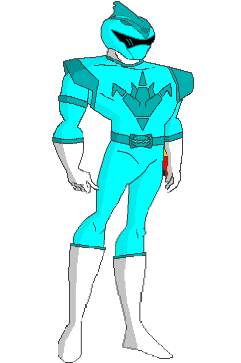 Turquois Megladon Dino Ranger