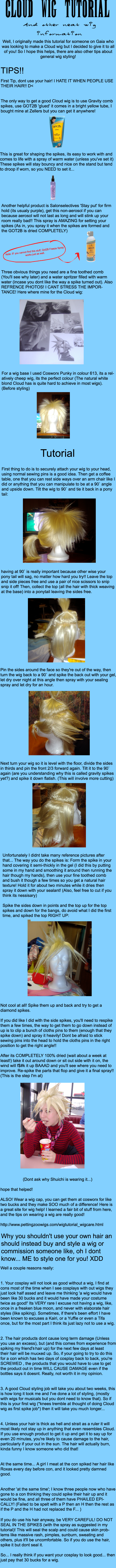 Cloud Wig Tutorial