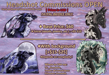 Headshot Commissions [OPEN]