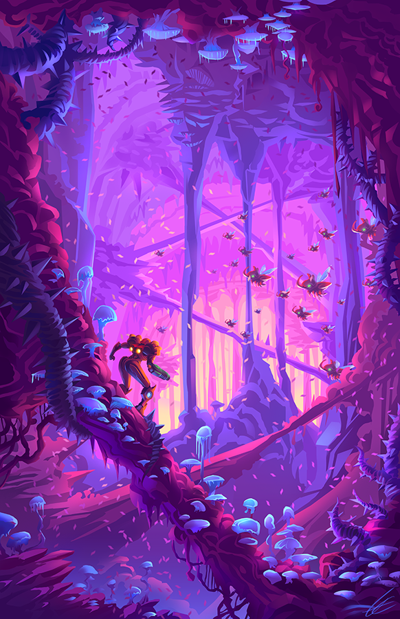 Brinstar Wilderness by Francoyovich