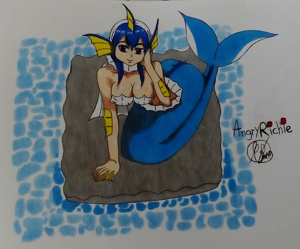 Vaporeon mermaid