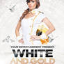 White and Gold Party | FREE Flyer