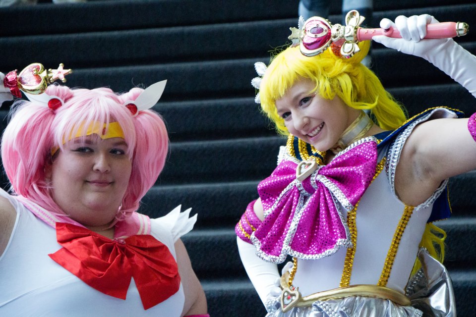 Sailor Chibi Moon and Sailor Moon