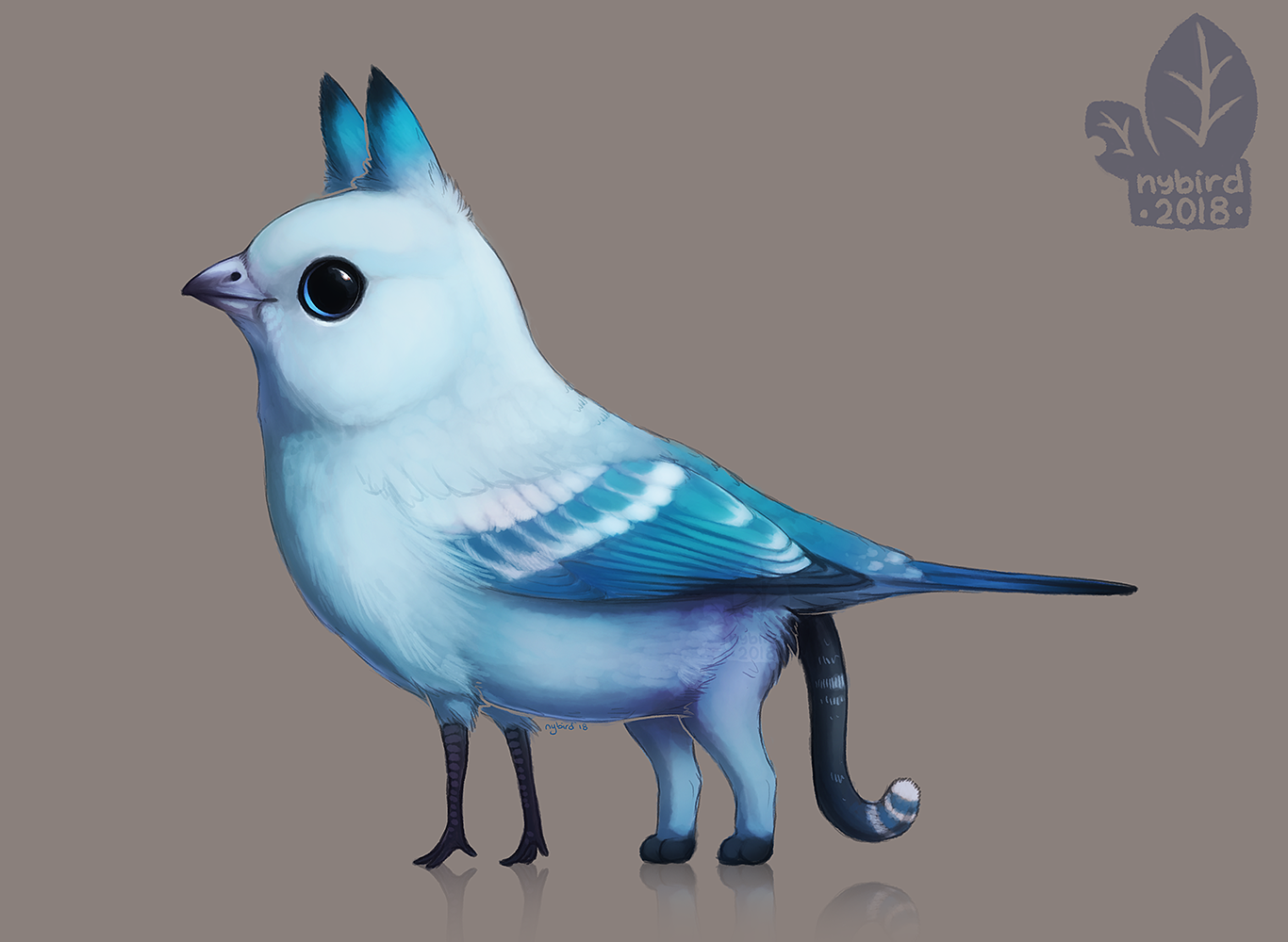Auction: Blue-grey Tanagerling by nybird on DeviantArt