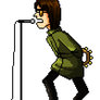 liam gallagher singing - pixel gif