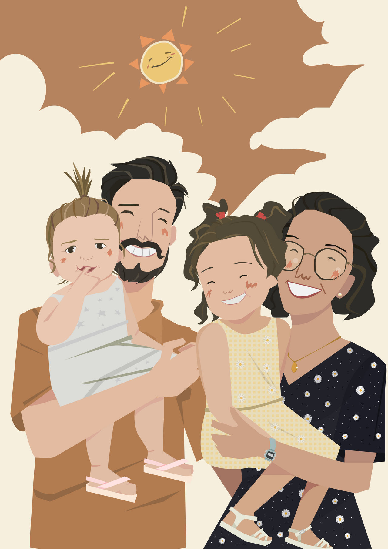 Family Deviantart family portrait by beagleamarelo on DeviantArt