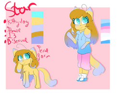 Star the Kittydog (Fursona reference)