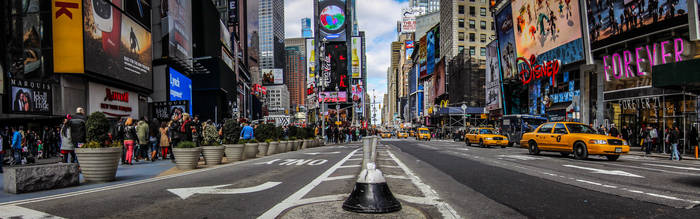 Stitched Time Square by RoyalImageryJax