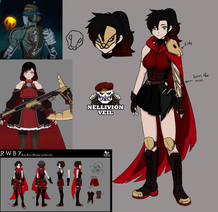 Ruby Rose V9 Ascension Design by NellVeil on DeviantArt