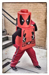 LEGO Deadpool Cosplay