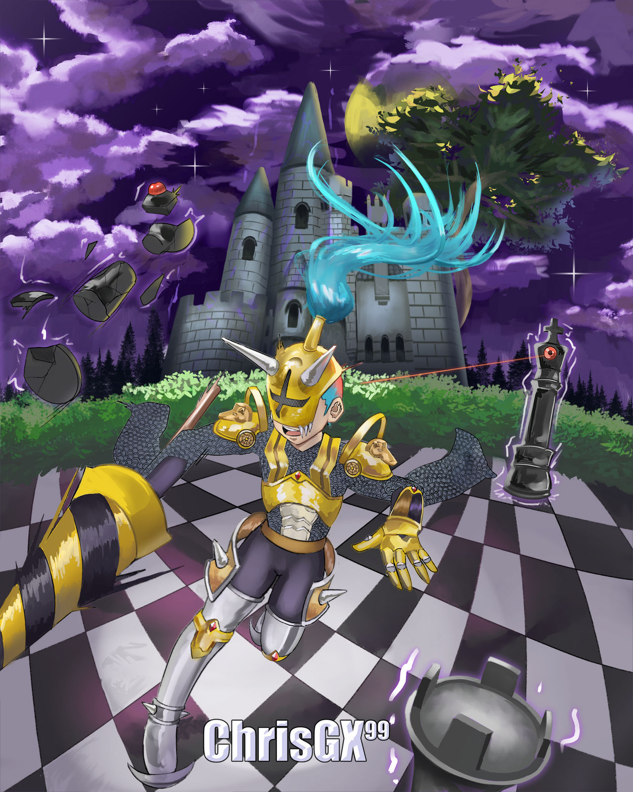 Chess Knight Deviantart Chess Knight by chrisgx99 on DeviantArt