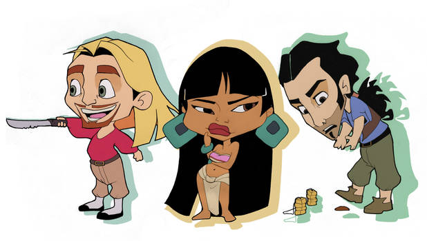 The road to el Dorado chibis