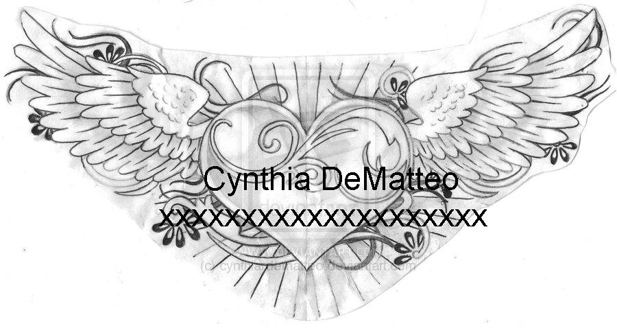 heart with wings design by cynthiardematteo on DeviantArt