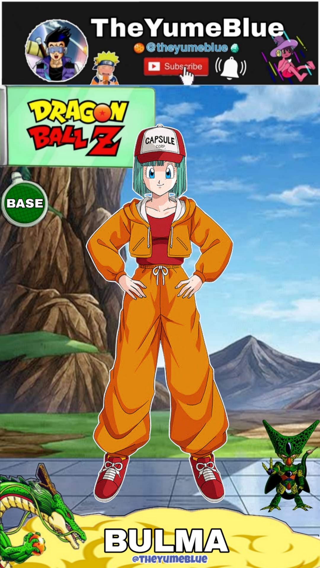 BULMA DBZ CELL by theyumeblue on DeviantArt